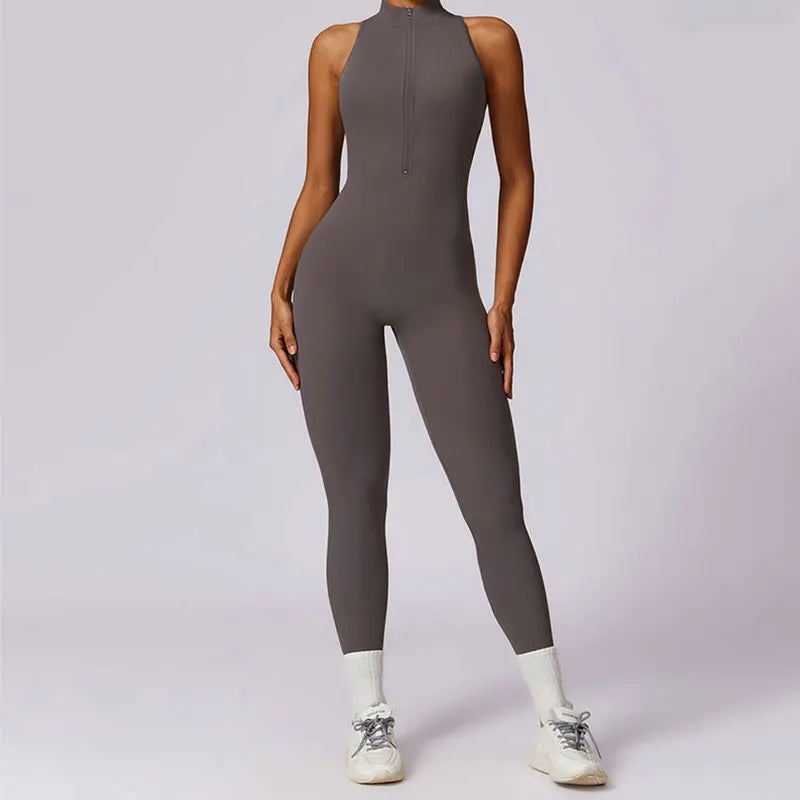 SMOOTH STRETCH CAPRI CATSUIT