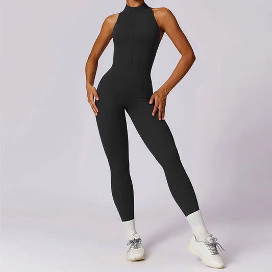 SMOOTH STRETCH CAPRI CATSUIT