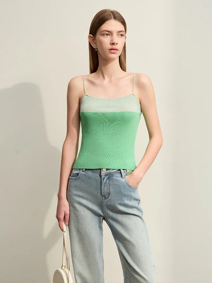 COLOR BLOCKING CAMISOLE